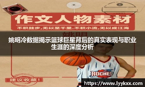 姚明冷数据揭示篮球巨星背后的真实表现与职业生涯的深度分析